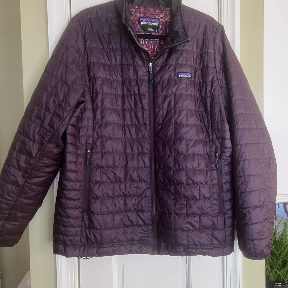 Patagonia Women's Deep Purple Puffer Jacket
